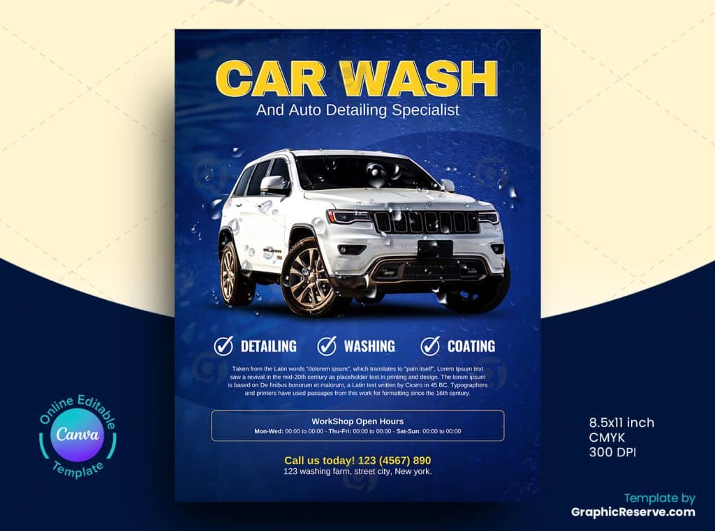 Car Wash Flyer