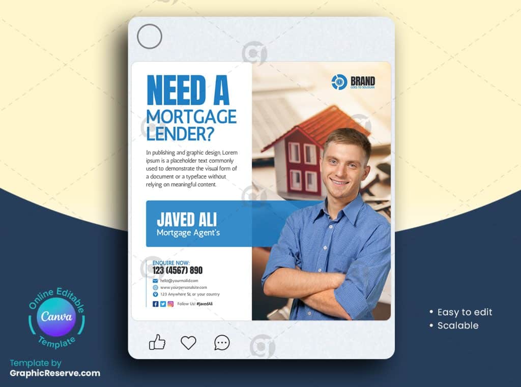 Mortgage Lender Social Media Banner 2v