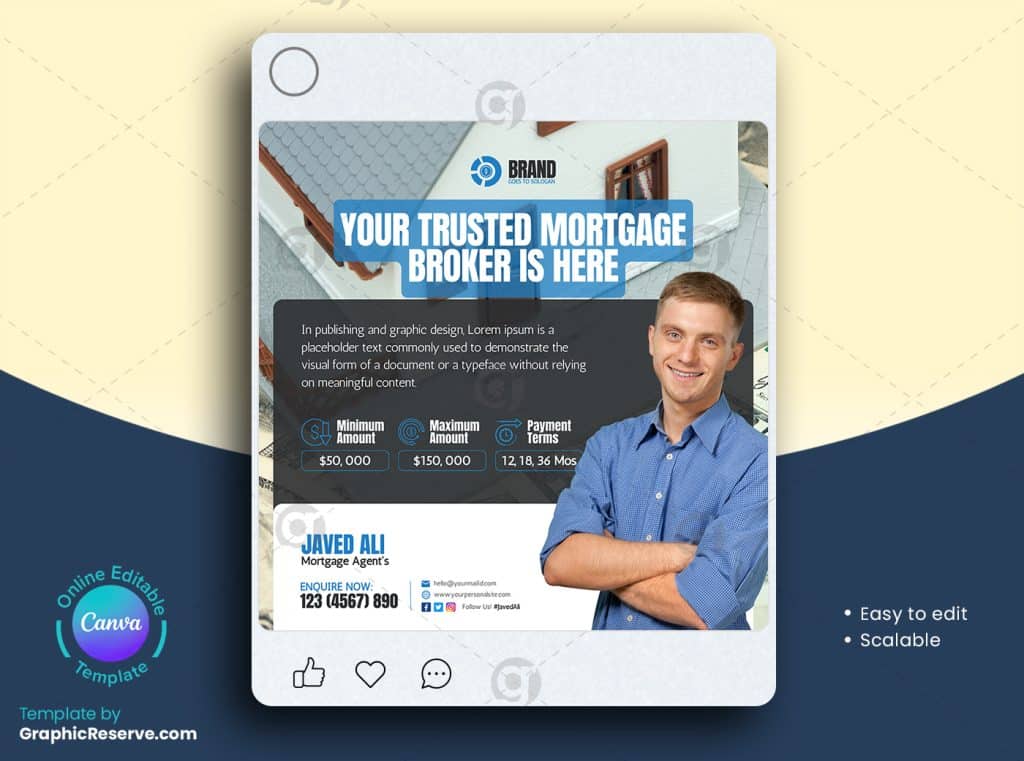 Mortgage Lender Social Media Banner 3v