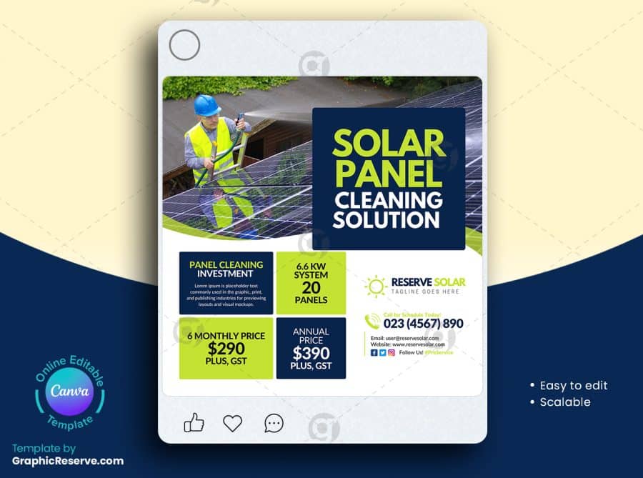 Solar Panel Cleaning Service Web Banner