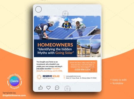 Solar Service Social Media Banner