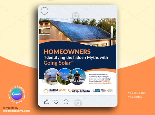 Solar Social Media Banner Design