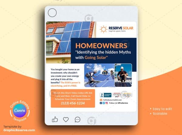Solar Web Banner Design