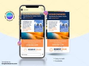 Junk Removal Canva Instagram Story Template – Canva template