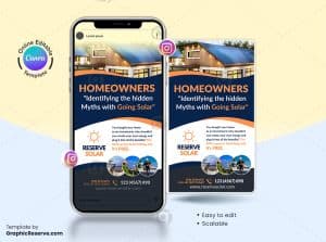 Junk Removal Canva Instagram Story Template – Canva template