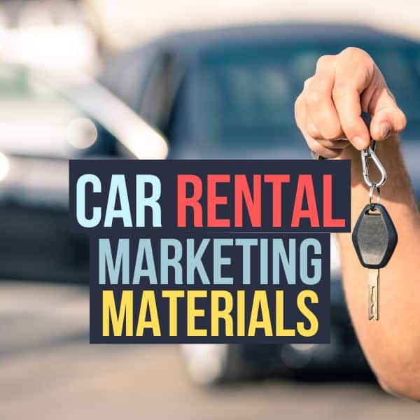 Car Rental Marketing Materials