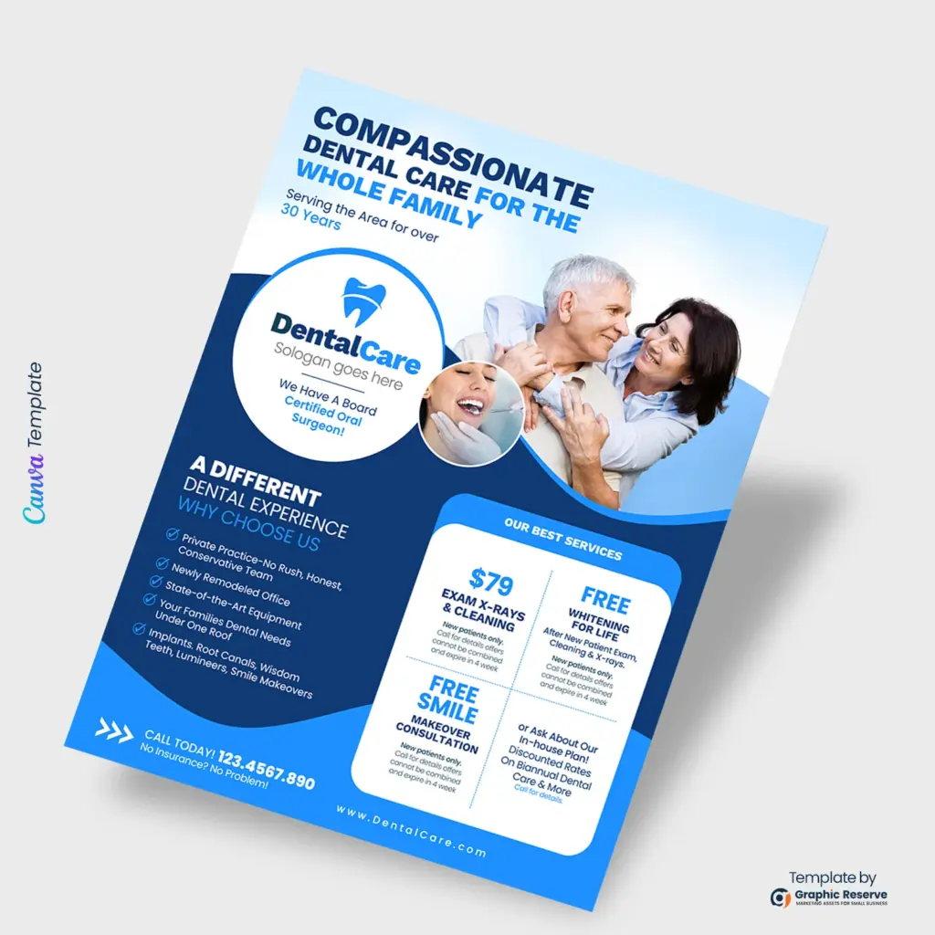Dental Service Canva] Flyer