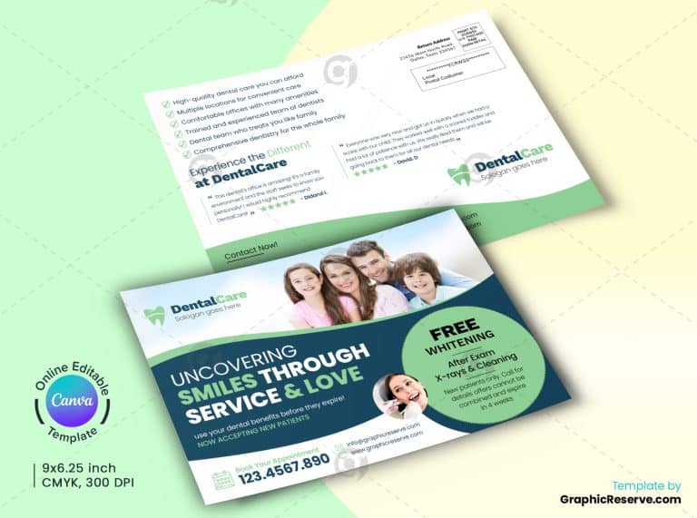 EDDM Postcard Templates 99  CANVA Direct Mail Templates