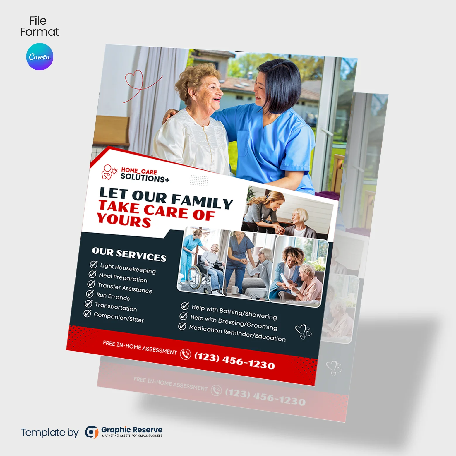 Family-Caring-Flyer-Canva-Template