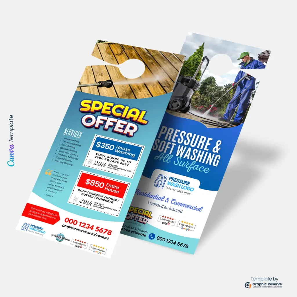 Pressure-Washing-Marketing-Door-Hanger