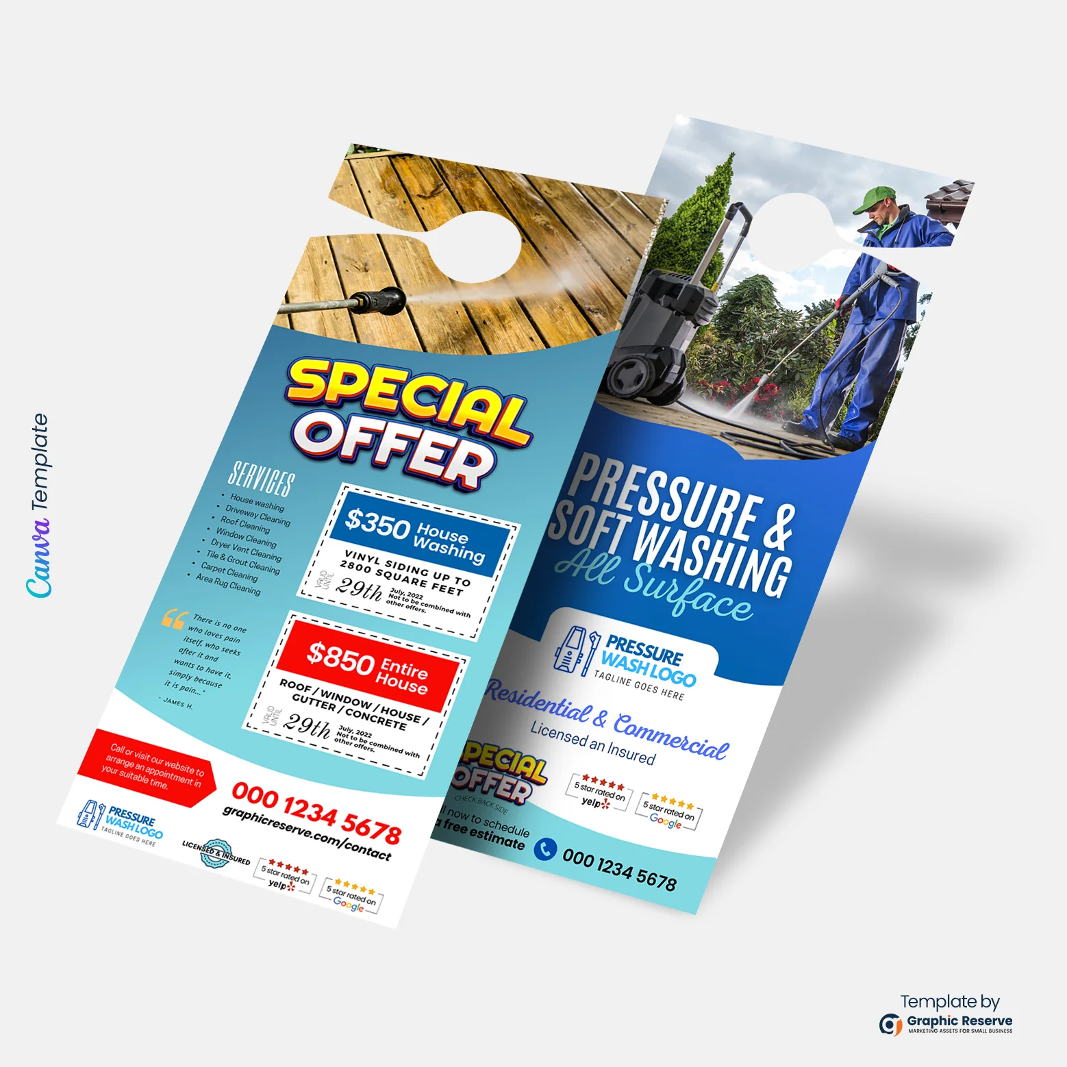 Pressure-Washing-Marketing-Door-Hanger