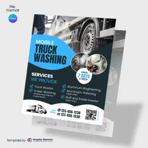 Truck-Washing-Canva-Flyer