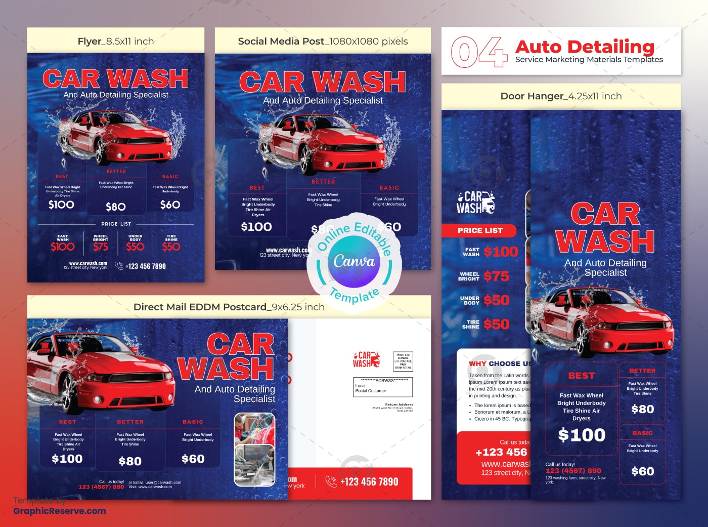 Basic Car Care Detailing Bundle