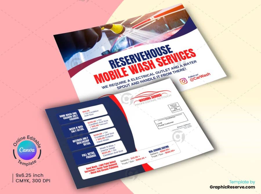 Mobile Wash Service EDDM Mailer.b
