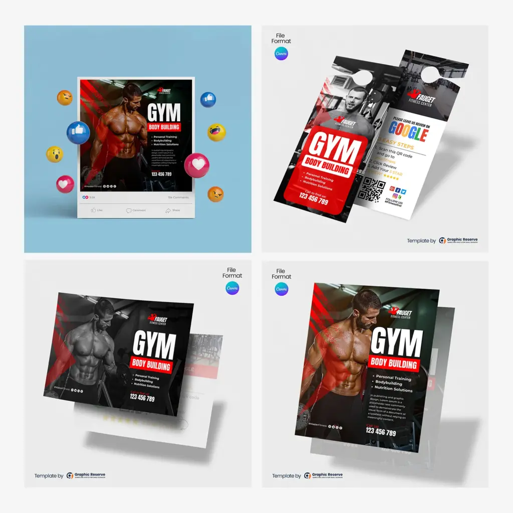 Gym-Center-Marketing-Material-Bundle-Canva-Template