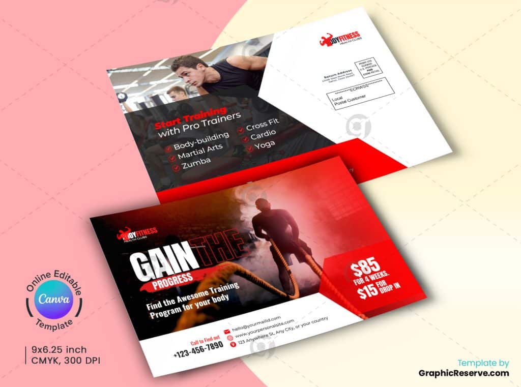 Gym Direct Mail EDDM