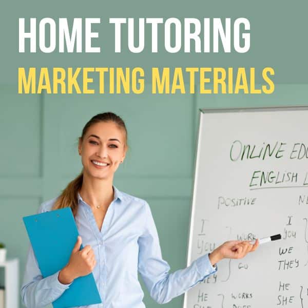 Home Tutoring Marketing Materials Template