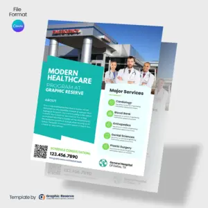 Medical Flyer Design Template Canva