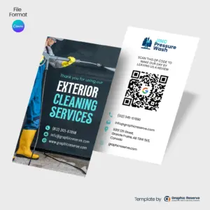 Pressure-Washing-Google-Review-Business-Card-Canva-Template
