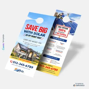 Solar-Door-Hanger-Design-Template-Canva