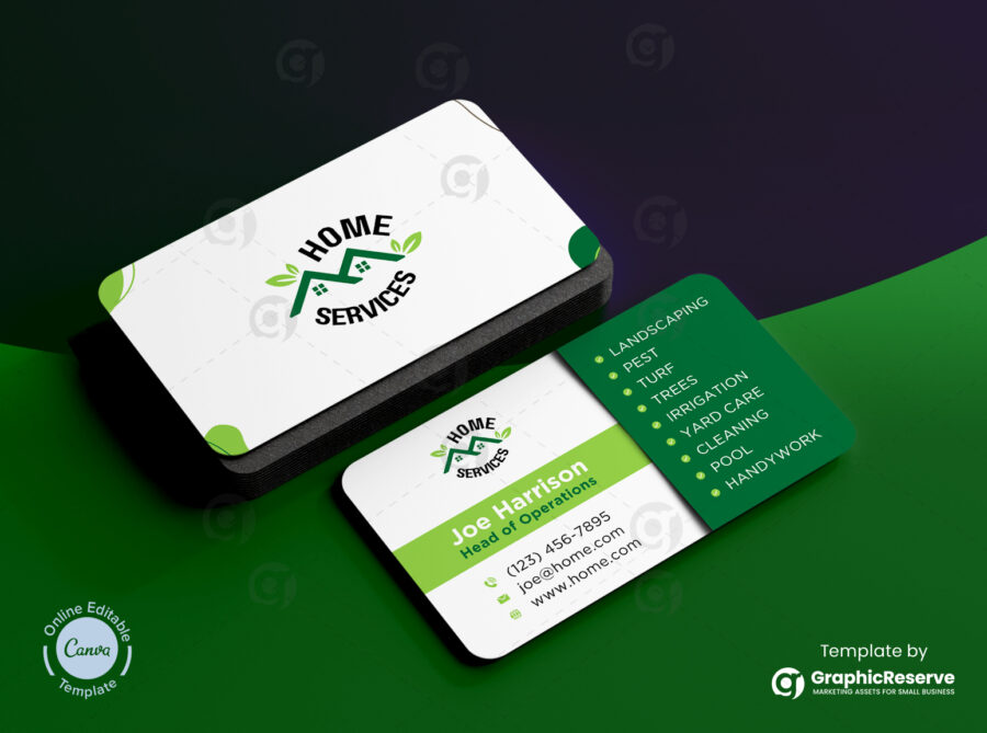Home Service Business Card