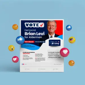 Political Poster for Social Media Post Design