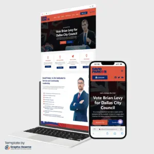 Political-Website-Template-Design