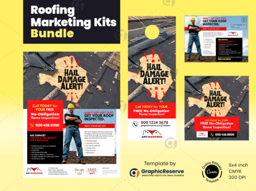 Roofing marketing materials bundle