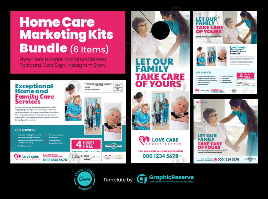 Home Care Marketing Materials Bundle