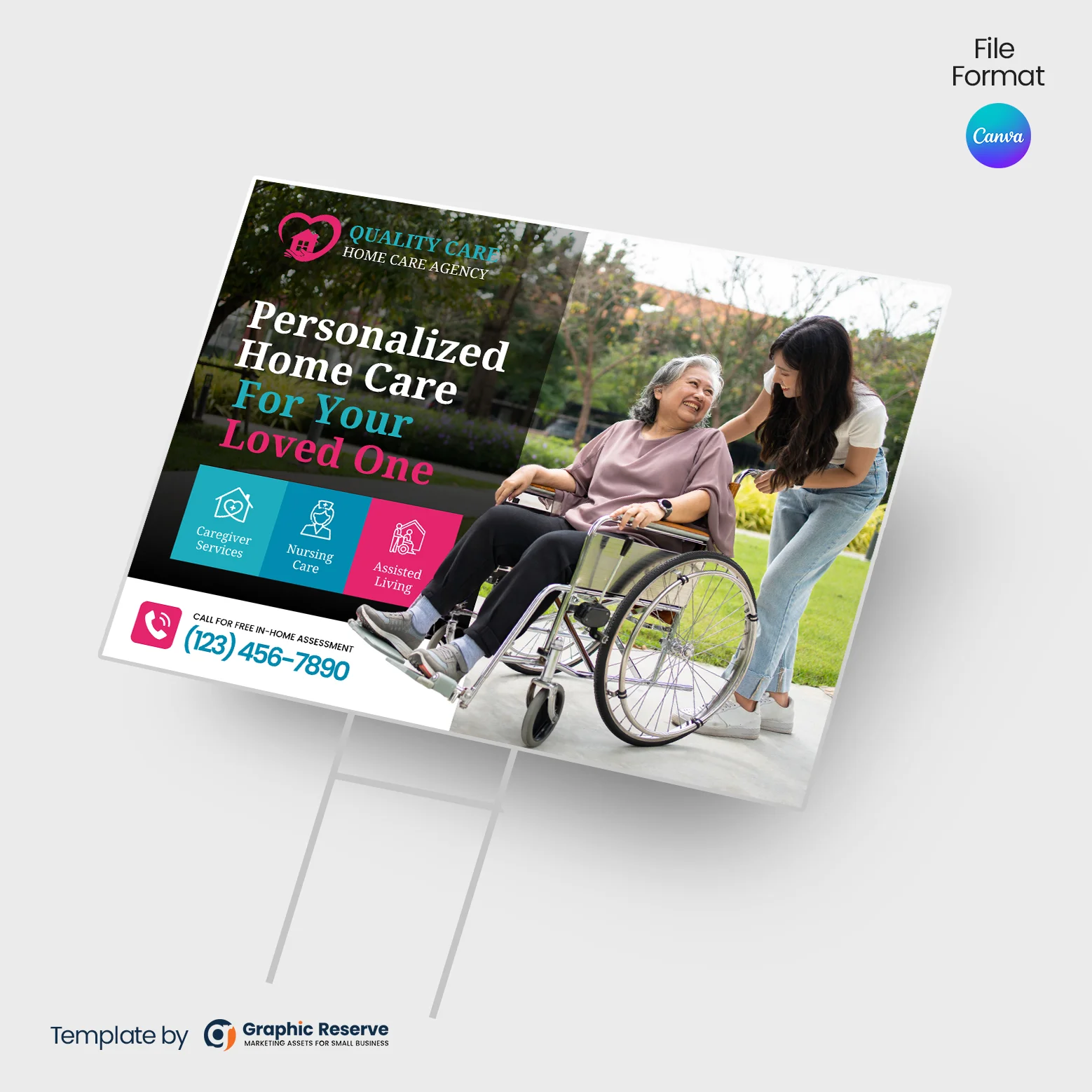 Home-Care-Yard-Sign-Design-Template