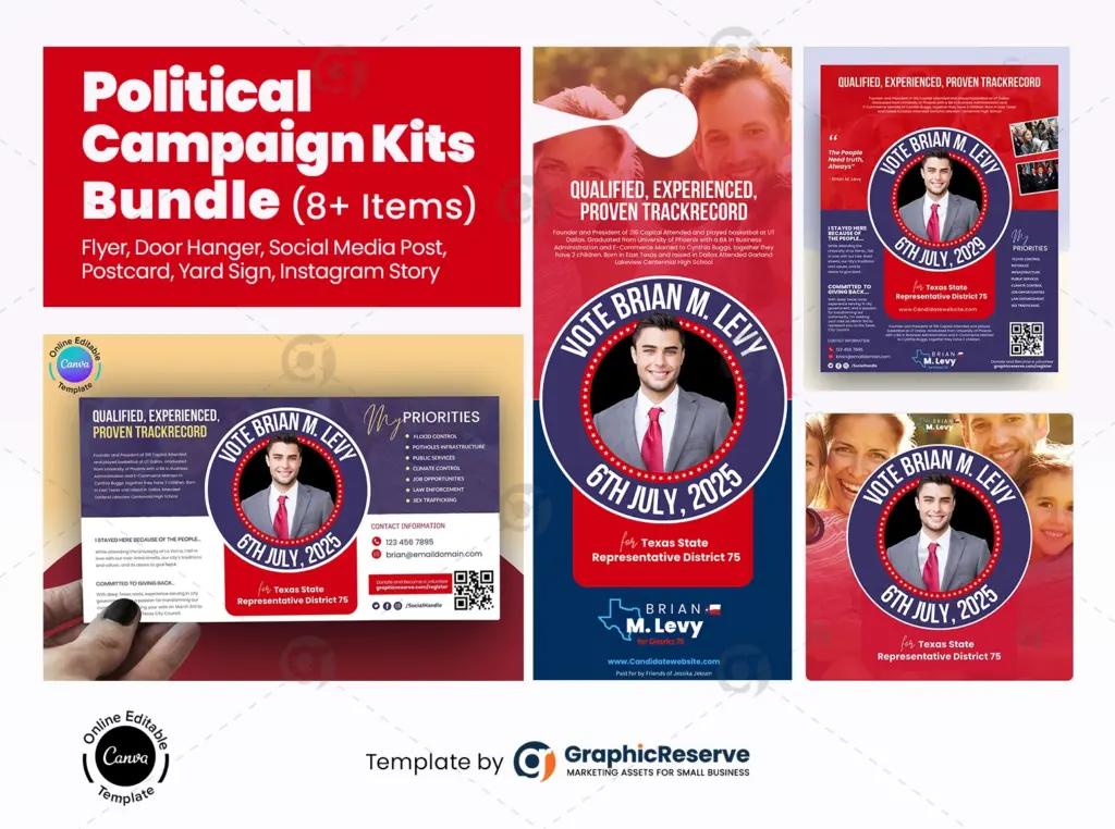Political Campaign Kits Bundle