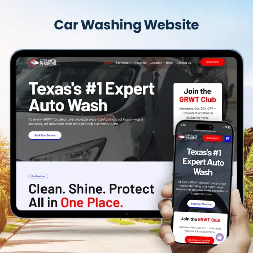 Car Washing Website Template – WordPress Drag and Drop Elementor Kit