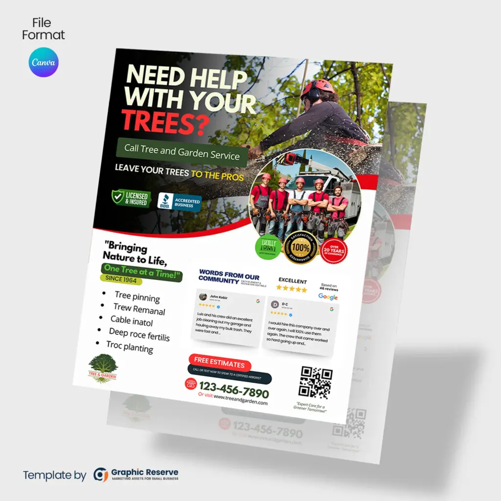 Tree-Service-or-Arborist-Flyer-Design-Canva-Template