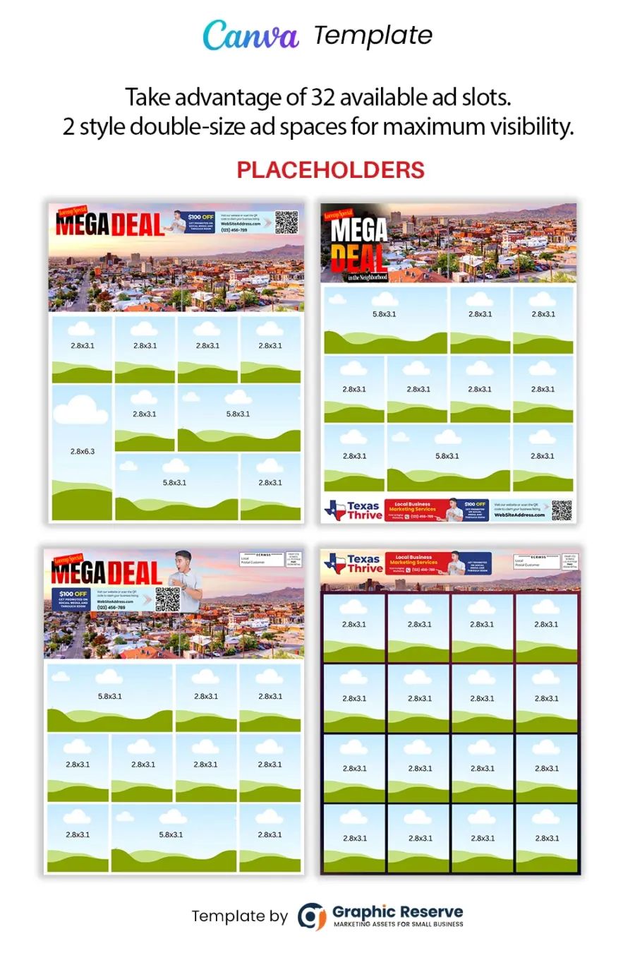 15×12 Co-op Shared EDDM Mailer Postcard – Canva Template - Image 3