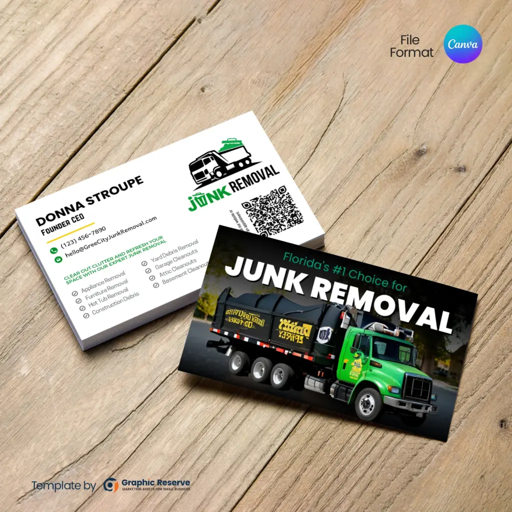 Junk Removal Logo & Business Card Templates