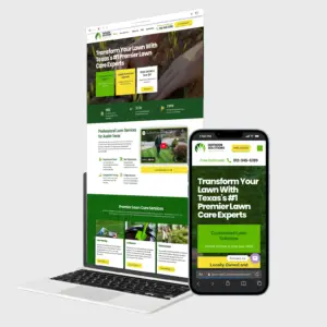 Landscaping Website Design WordPress Template