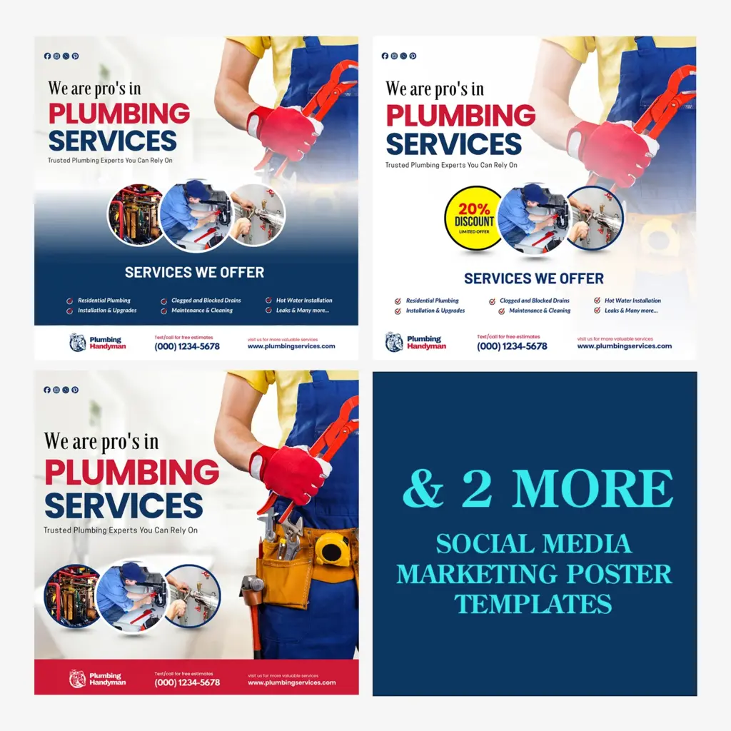 Plumbing-Social-Media-Kit--Editable-Canva-Design-Bundle