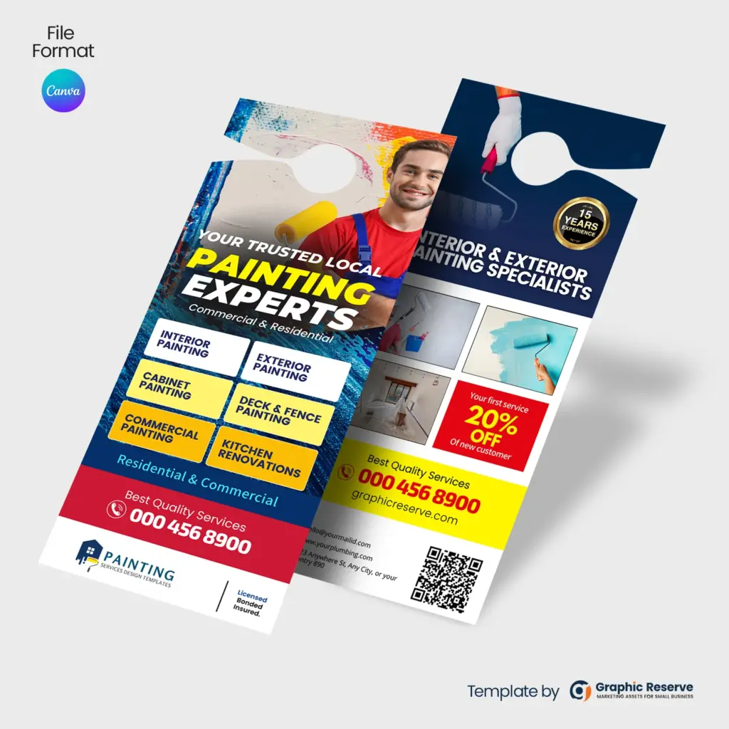 Quality-Painting-Door-Hanger-Template Warranty-Focus