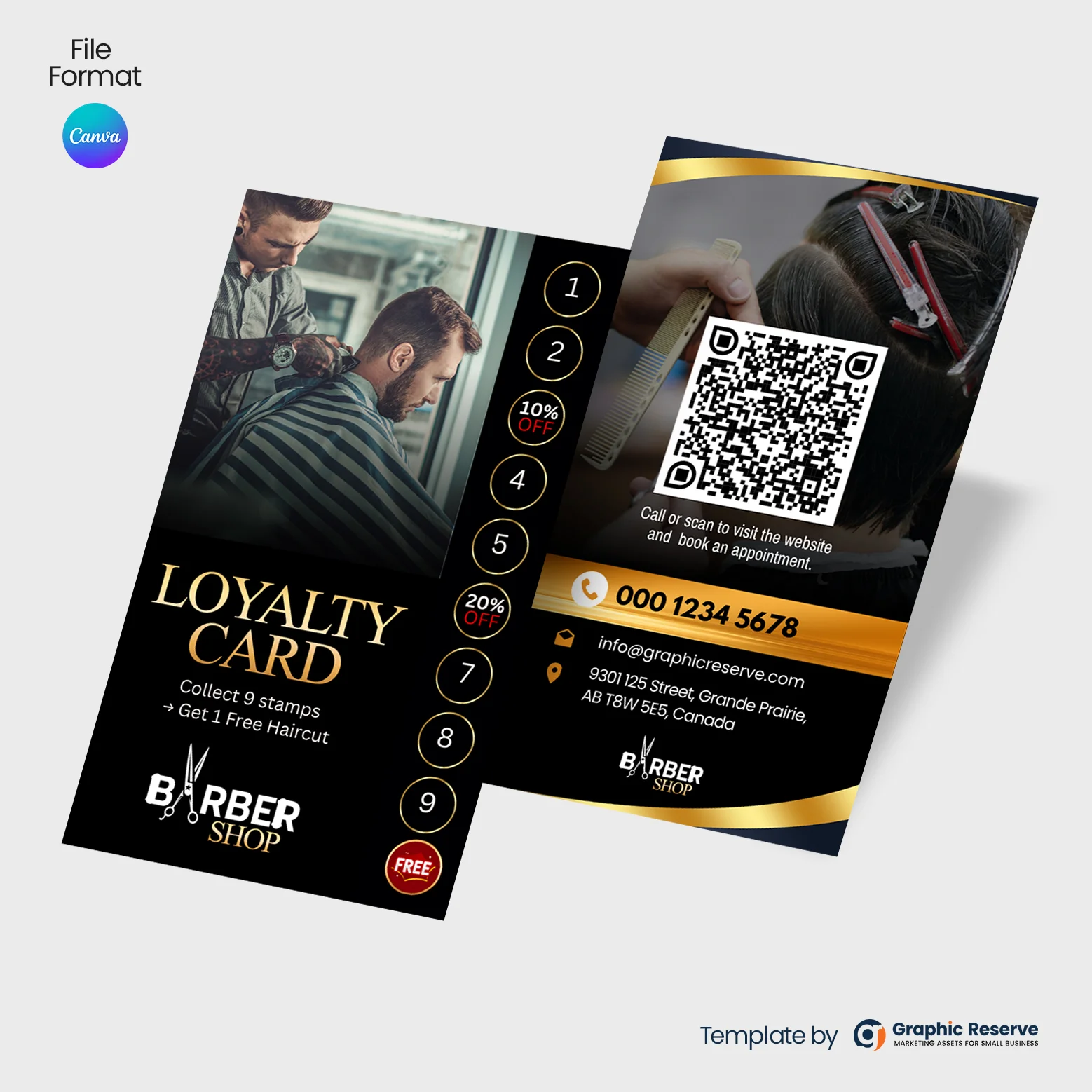 Editable-Salon,-Spa-&-Barber-Loyalty-Card-Canva-Template-for-Business-Marketing