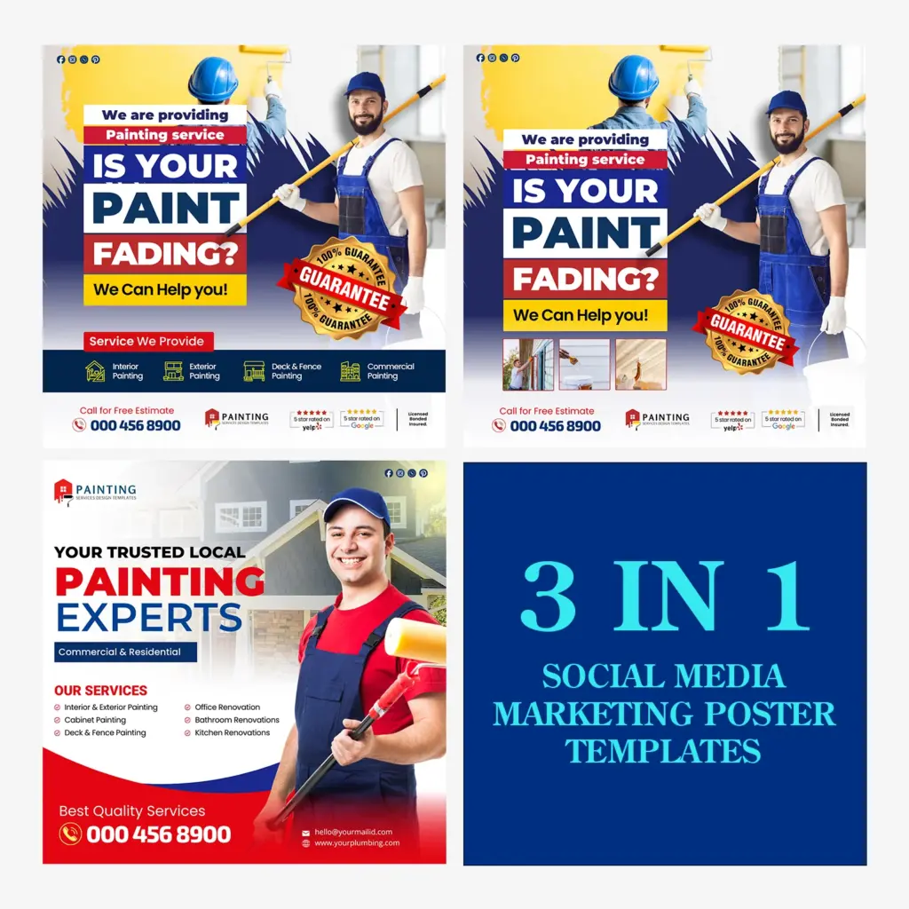 Painter-Marketing-Canva-Bundle-Social-Media-Kit