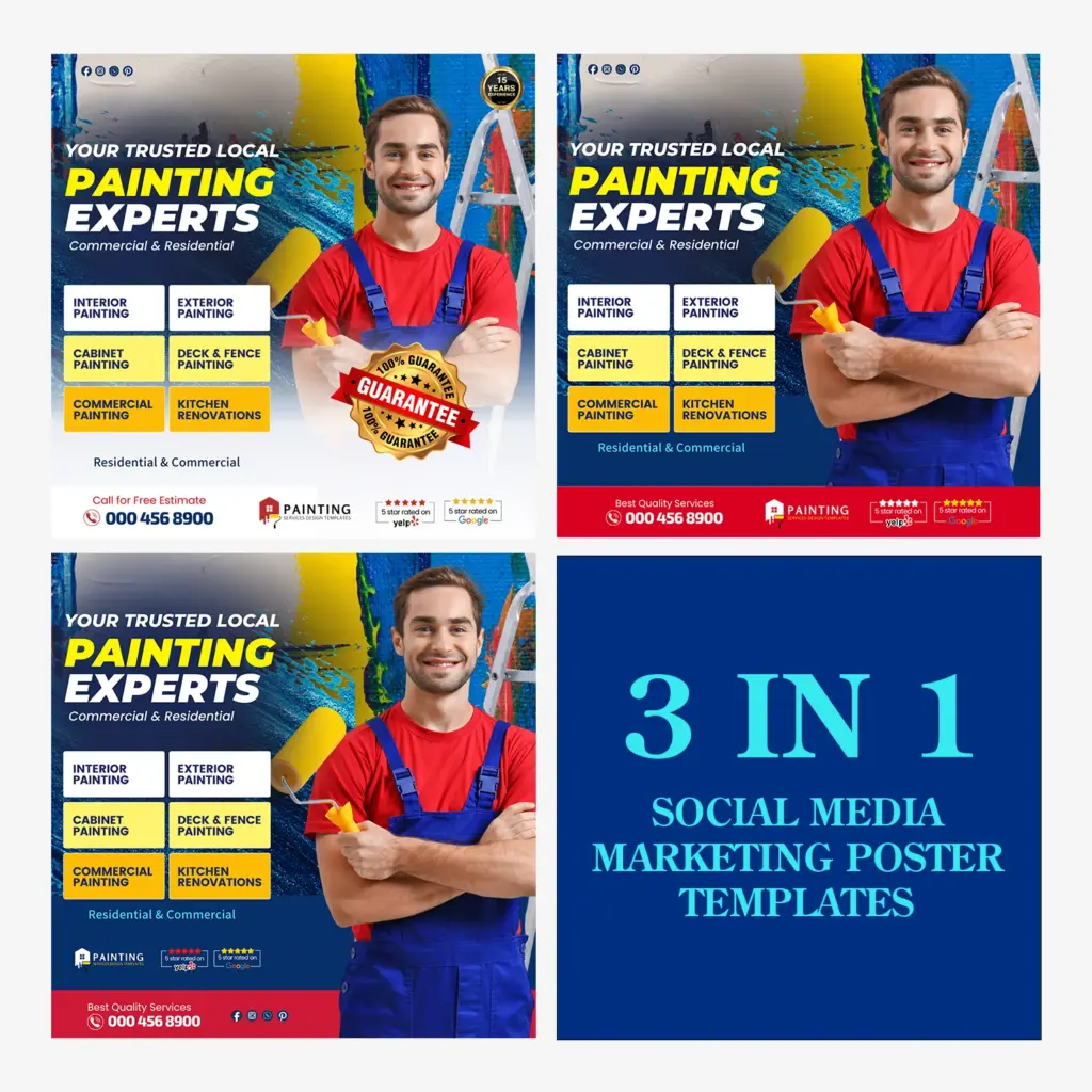 Painting-Company-Social-Media-Pack-Canva-Templates