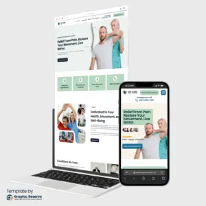 Chiropractic Practice Website Template – WordPress Elementor Kit for Chiropractors & Wellness Clinics