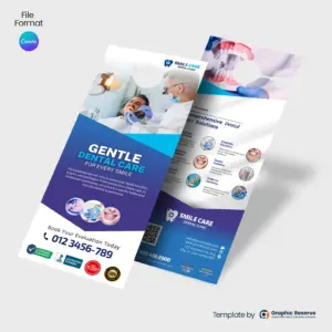 Dental-Care-Canva-Door-Hanger-Template