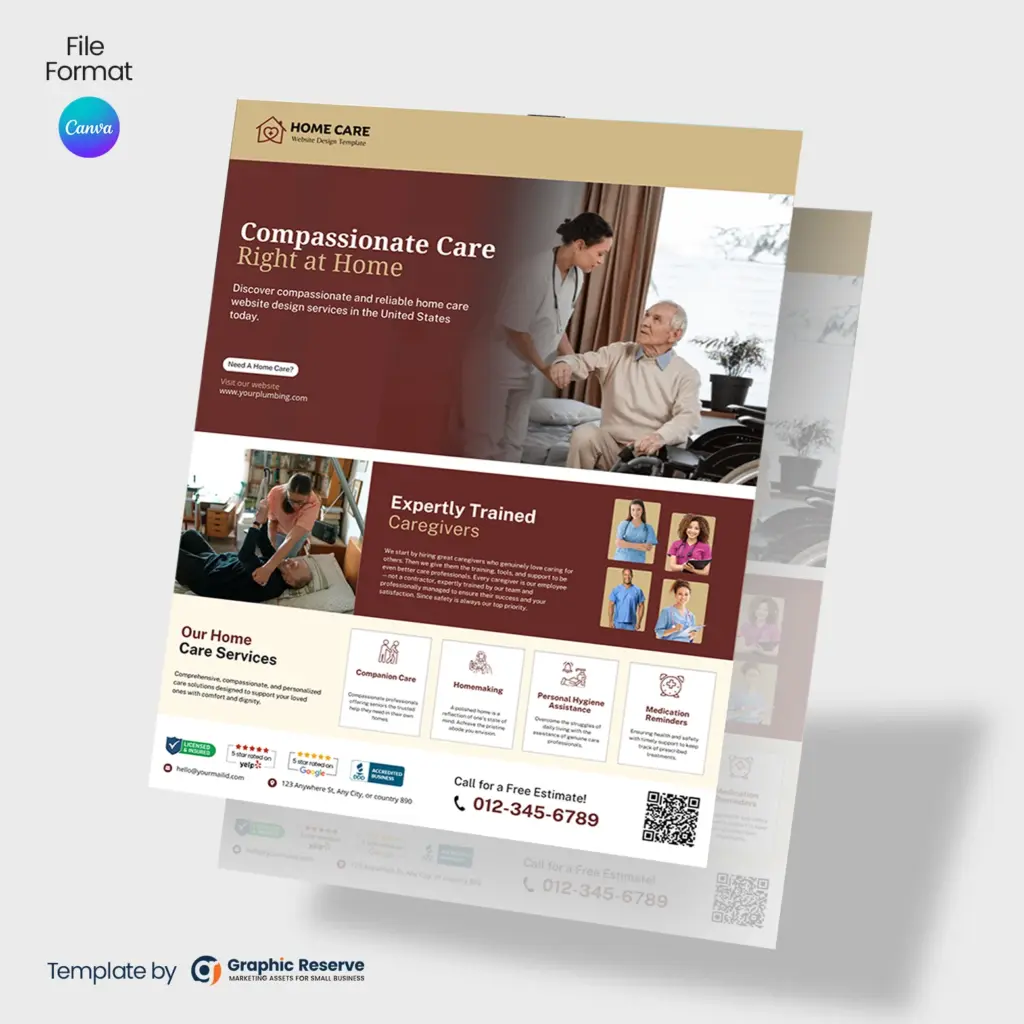 Home-care--Flyer-canva-Design