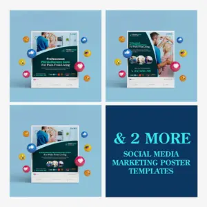 Therapy Clinic Canva Templates | Social Media