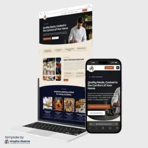 Personal Chef & Catering Website Template