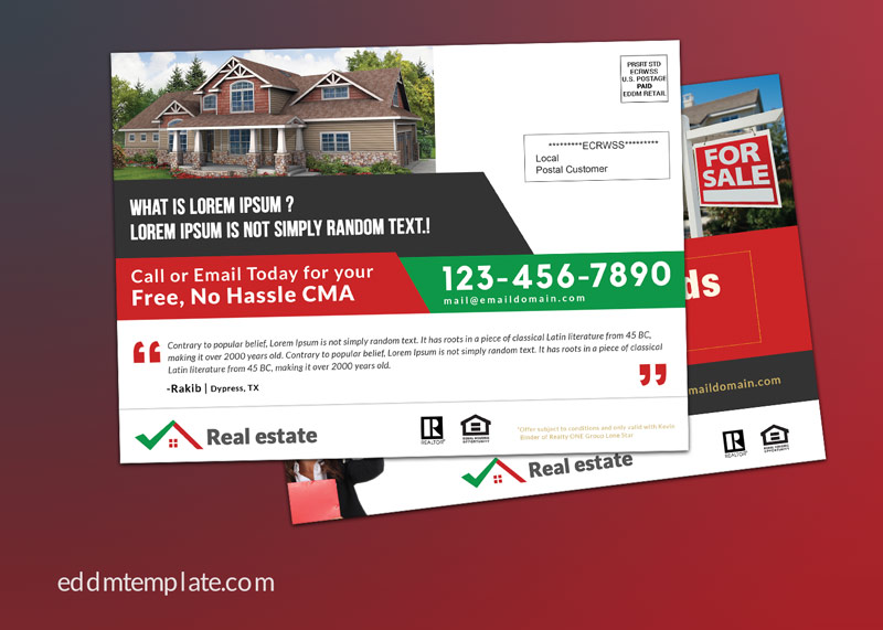 Direct Mail Template for Relator