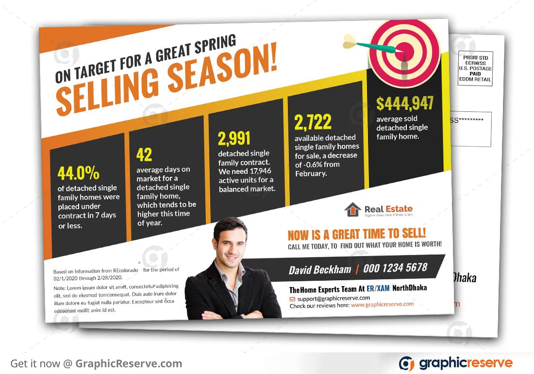 Real Estate Direct Mail EDDM for Realtor Target for a Selling Season