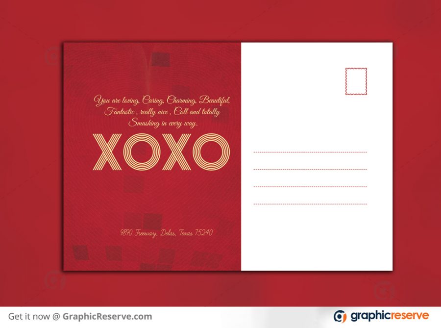 XOX Birthday Card Greetings Card for Love One