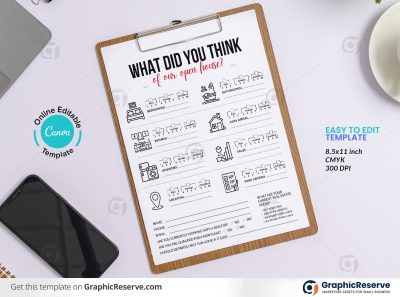 45473 Open House Visitor Feedback Form